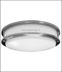 LED Lite Fixture Series - LED 12" Double Ring Ceiling Light, Energy Star Approved